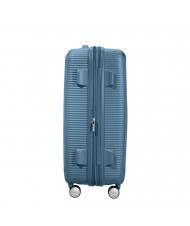 AMERICAN TOURISTER SOUNDBOX SPINNER Trolley medio, espandibile stone blue - Trolley Rigidi - 5