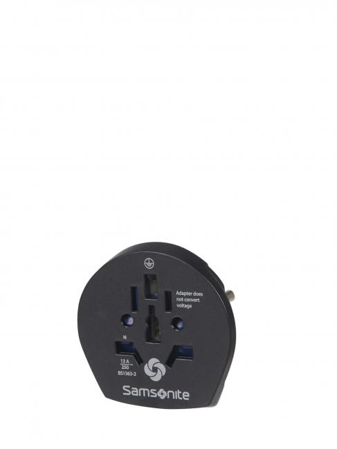 GLOBAL TRAVEL  Adattatore per prese elettriche Mondo - Europa NERO - Accessori Viaggio