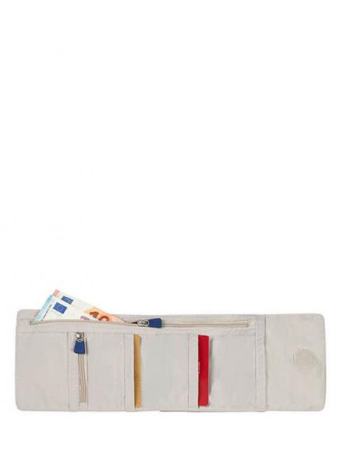 GLOBAL TRAVEL  Portafoglio antifurto da collo per viaggiare in sicurezza BEIGE - Accessori Viaggio