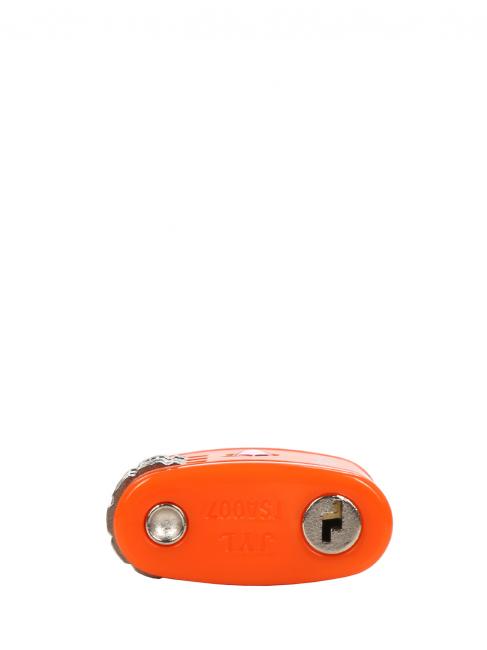  GLOBAL TRAVEL Lucchetto con cavetto e combinazione TSA arancio - Accessori Viaggio