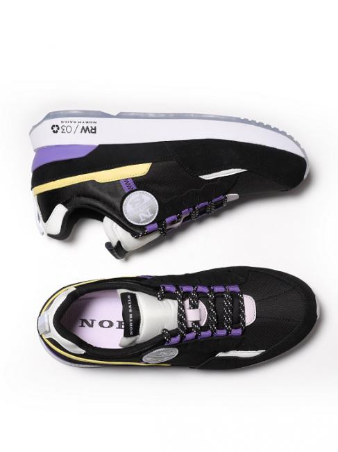 RW-03 RECI Sneaker black/yellow/purple - Scarpe Donna