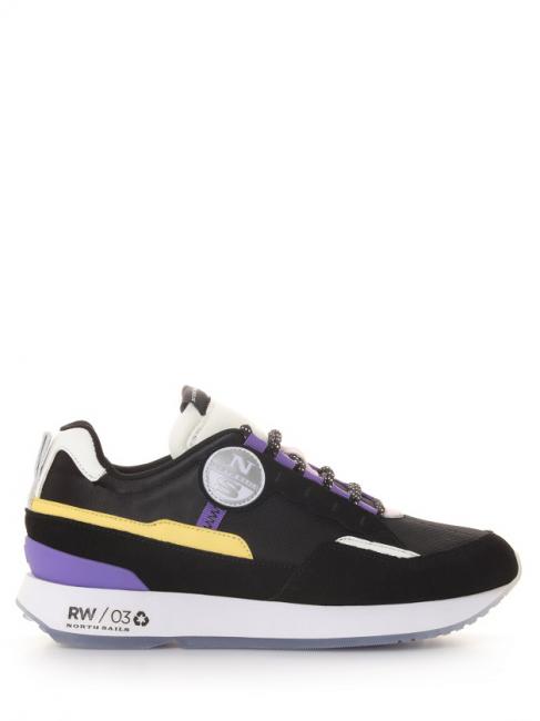RW-03 RECI Sneaker black/yellow/purple - Scarpe Donna