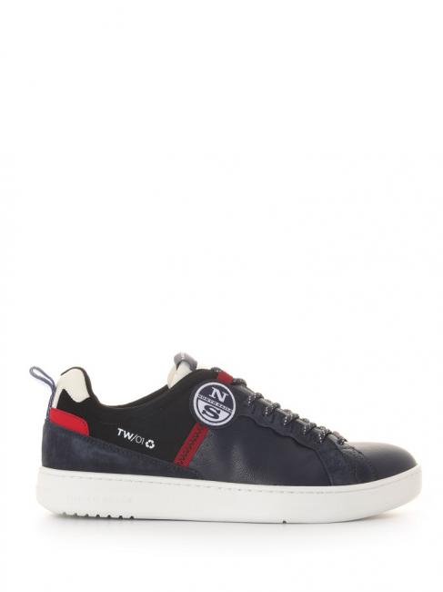 TW-01 RECY Sneaker navy/black/redt - Scarpe Uomo