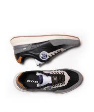 NORTH SAILS RW-02 Sneaker in pelle black/gray - Scarpe Uomo - 3