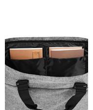 SMEMORANDA RE-GENERATION Borsone weekend in PET riciclato con tracolla  grigio - Borsoni - 6