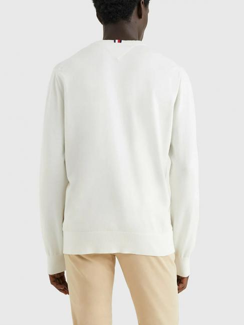 1985 CREW Felpa in misto cotone avorio - Maglie Uomo