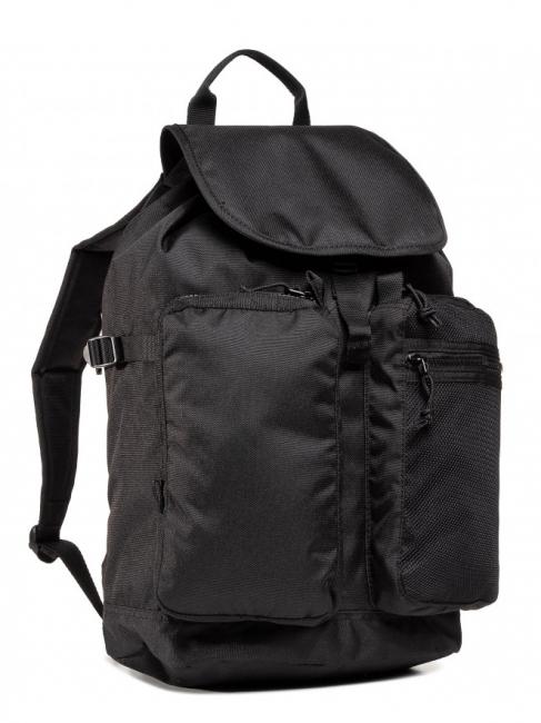  RUCKSACK Zaino con patta NERO - Zaini Scuola & Tempo Libero