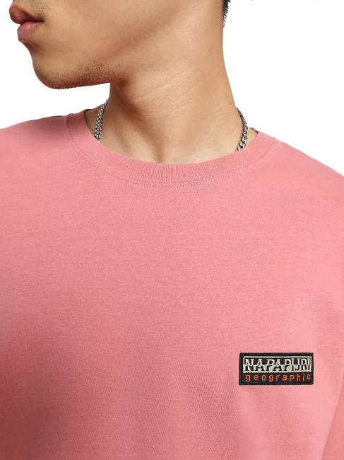 S-PATCH Maglia a maniche lunghe in cotone pink lulu - Maglie Uomo