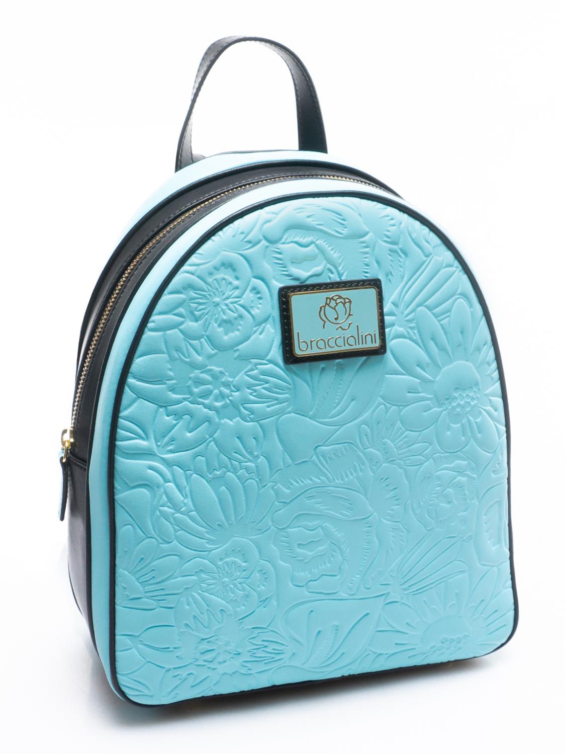 Braccialini Lola Zaino Donna Celeste - Acquista A Prezzi Outlet!