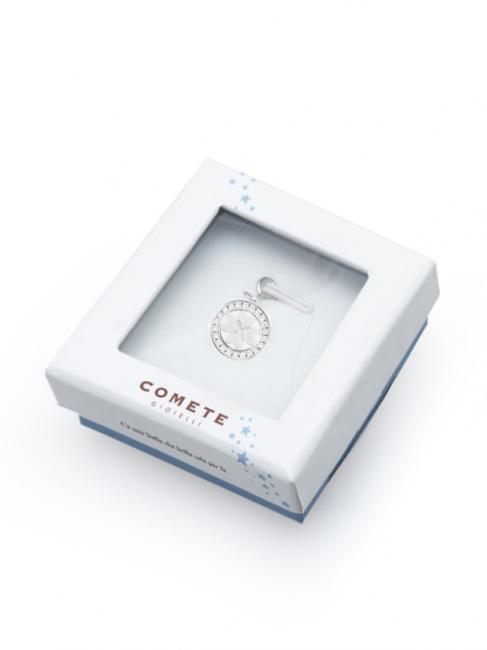 QUADRIFOGLIO Charm per bracciale ACCIAIO - Bracciali Donna