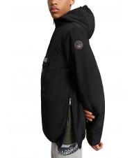NAPAPIJRI KIDS rainforest winter giacca Windproof jacket with hood black 041 - Giacche - 3