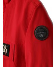 NAPAPIJRI k rainforest op giacca Jacket with zip and hood red tango - Giacche - 5