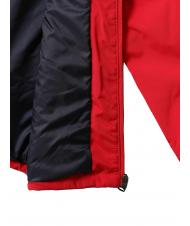 NAPAPIJRI k rainforest op giacca Jacket with zip and hood red tango - Giacche - 7