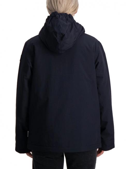k rainforest op giacca Jacket with zip and hood blu marine - Giacche