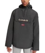 NAPAPIJRI KIDS rainforest winter giacca Windproof jacket with hood dark grey solid - Giacche Bambini - 2