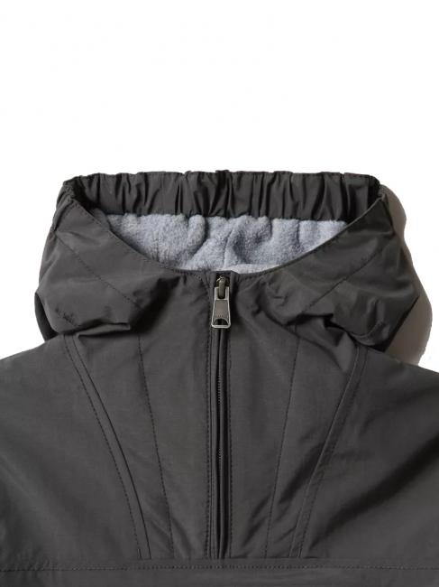 KIDS rainforest winter giacca Windproof jacket with hood dark grey solid - Giacche Bambini
