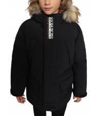 NAPAPIJRI k allin 1 giacca Hooded jacket black 041 - Giacche - 2