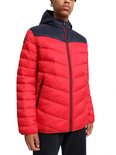 k aerons h 1 giacca Hooded jacket red tango - Giacche