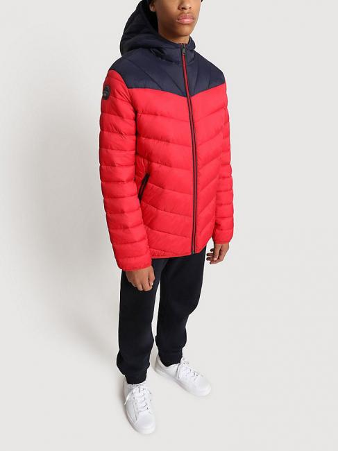 k aerons h 1 giacca Hooded jacket red tango - Giacche