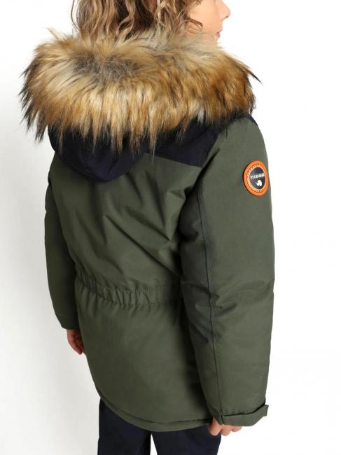 k allin 1 giacca Hooded jacket green depths - Giacche