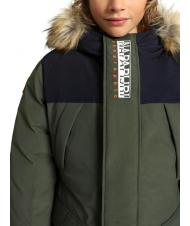 NAPAPIJRI k allin 1 giacca Hooded jacket green depths - Giacche - 4