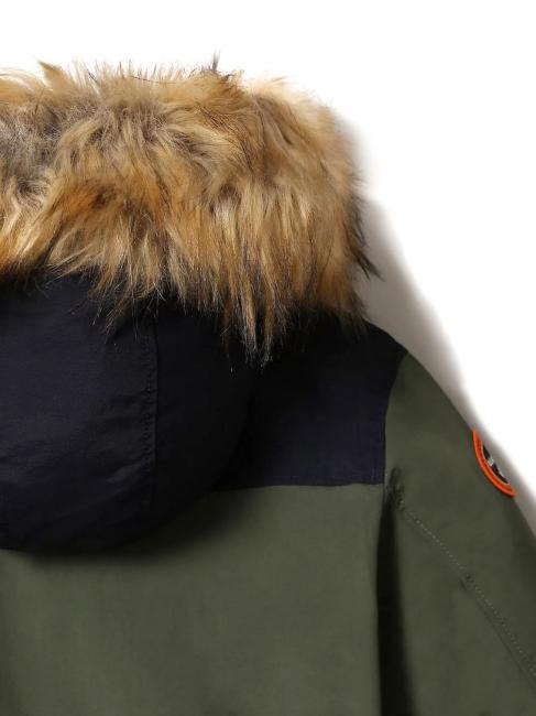 k allin 1 giacca Hooded jacket green depths - Giacche