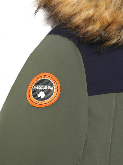 k allin 1 giacca Hooded jacket green depths - Giacche