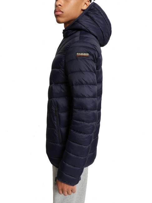 k aerons h 1 giacca Hooded jacket blu marine - Giacche