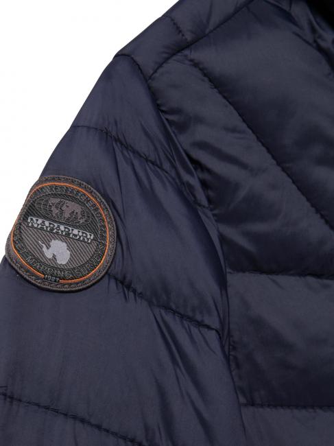 k aerons h 1 giacca Hooded jacket blu marine - Giacche