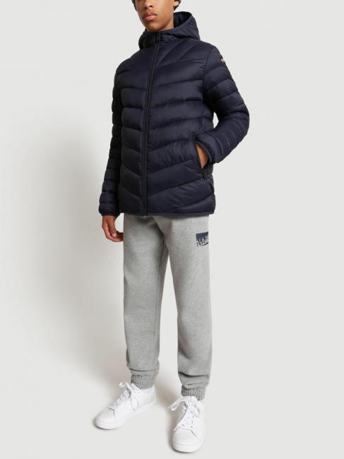 k aerons h 1 giacca Hooded jacket blu marine - Giacche