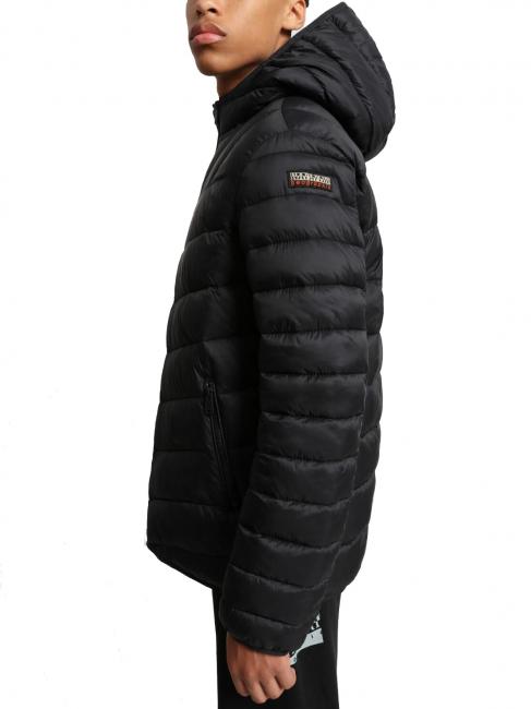 k aerons h 1 giacca Hooded jacket black 041 - Giacche