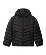 NAPAPIJRI k aerons h 1 giacca Hooded jacket black 041 - Giacche - 4