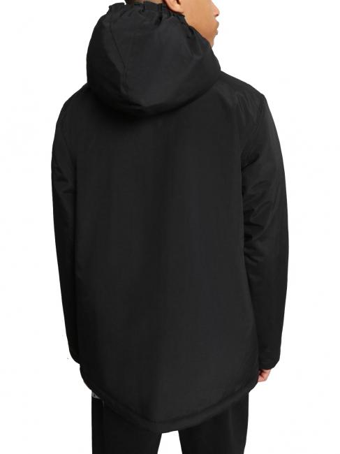 k rainforest op giacca Jacket with zip and hood black 041 - Giacche
