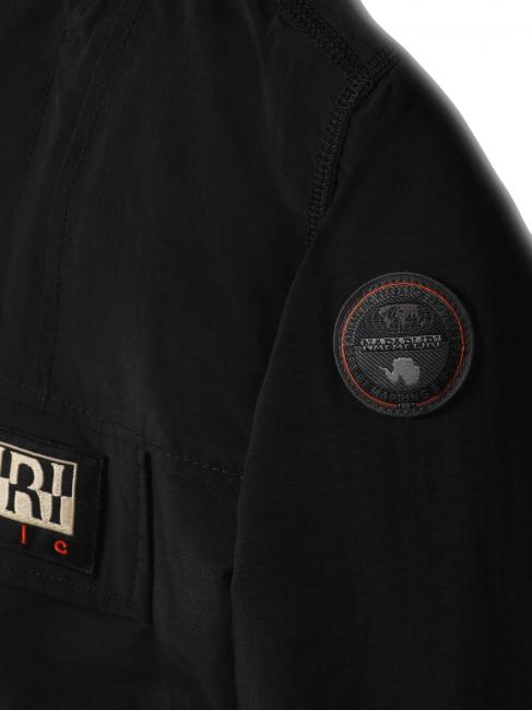 k rainforest op giacca Jacket with zip and hood black 041 - Giacche
