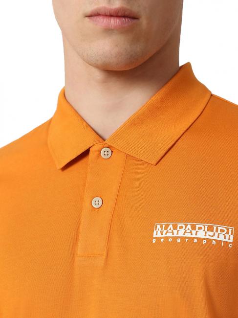 EBEB Polo in cotone desert ocra - Polo Uomo