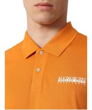 NAPAPIJRI EBEB Polo in cotone desert ocra - Polo Uomo - 3