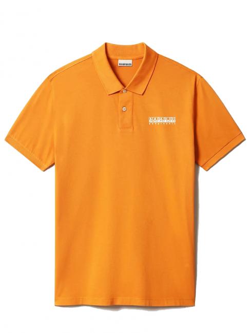 EBEB Polo in cotone desert ocra - Polo Uomo