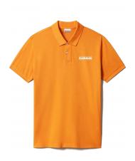 NAPAPIJRI EBEB Polo in cotone desert ocra - Polo Uomo - 5