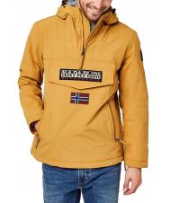 NAPAPIJRI RAINFOREST POCKET 1 Giacca a vento con cappuccio wood brown - Giacche Uomo - 3