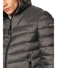 NAPAPIJRI AERONS H 2 Giubbotto piumino con cappuccio dark grey solid - Piumini Uomo - 3