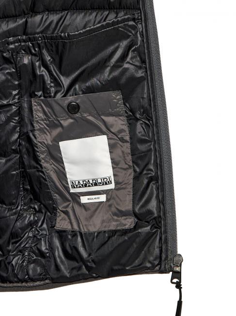 AERONS H 2 Giubbotto piumino con cappuccio dark grey solid - Piumini Uomo