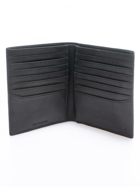 TEXAS Portafoglio verticale in pelle NERO - Portafogli Uomo