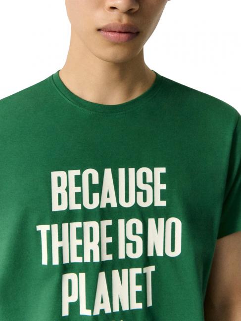 MINALF T-shirt in cotone riciclato bright green - T-shirt Uomo