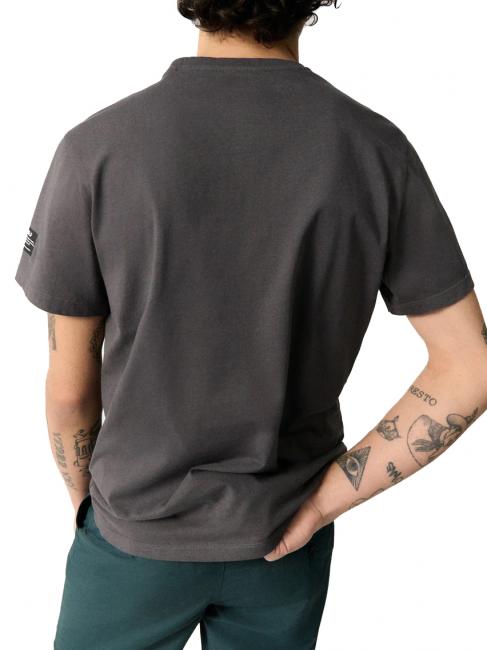 MINALF T-shirt in cotone riciclato asphalt - T-shirt Uomo