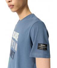 ECOALF MINALF T-shirt in cotone riciclato ocean blue - T-shirt Uomo - 3