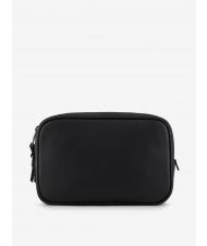 ARMANI EXCHANGE Beauty case con tasca frontale e polsierina  Nero - Beauty Case - 3