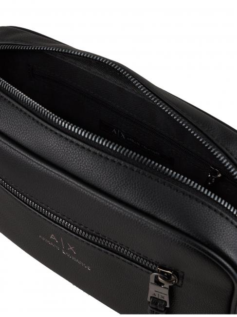 Beauty case con tasca frontale e polsierina  Nero - Beauty Case