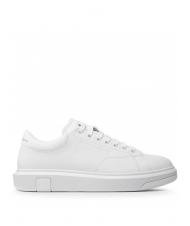 ARMANI EXCHANGE ACTION Sneakers in pelle OP WHITE - Scarpe Uomo - 3