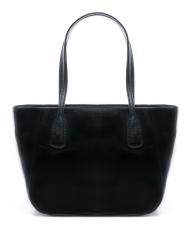 THE BRIDGE MADDALENA Shopping bag in pelle Nero Oro - Borse Donna - 4
