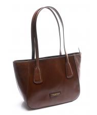 THE BRIDGE MADDALENA Shopper a spalla, in pelle MARRONE - Borse Donna - 2